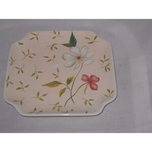 Harry & David‎ Floral Luncheon Snack Appetizer Plate (s) HDA3 White Flower